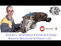 Test de L'alternateur Circuit de Charge Batterie Dehors de la Voiture 12V...