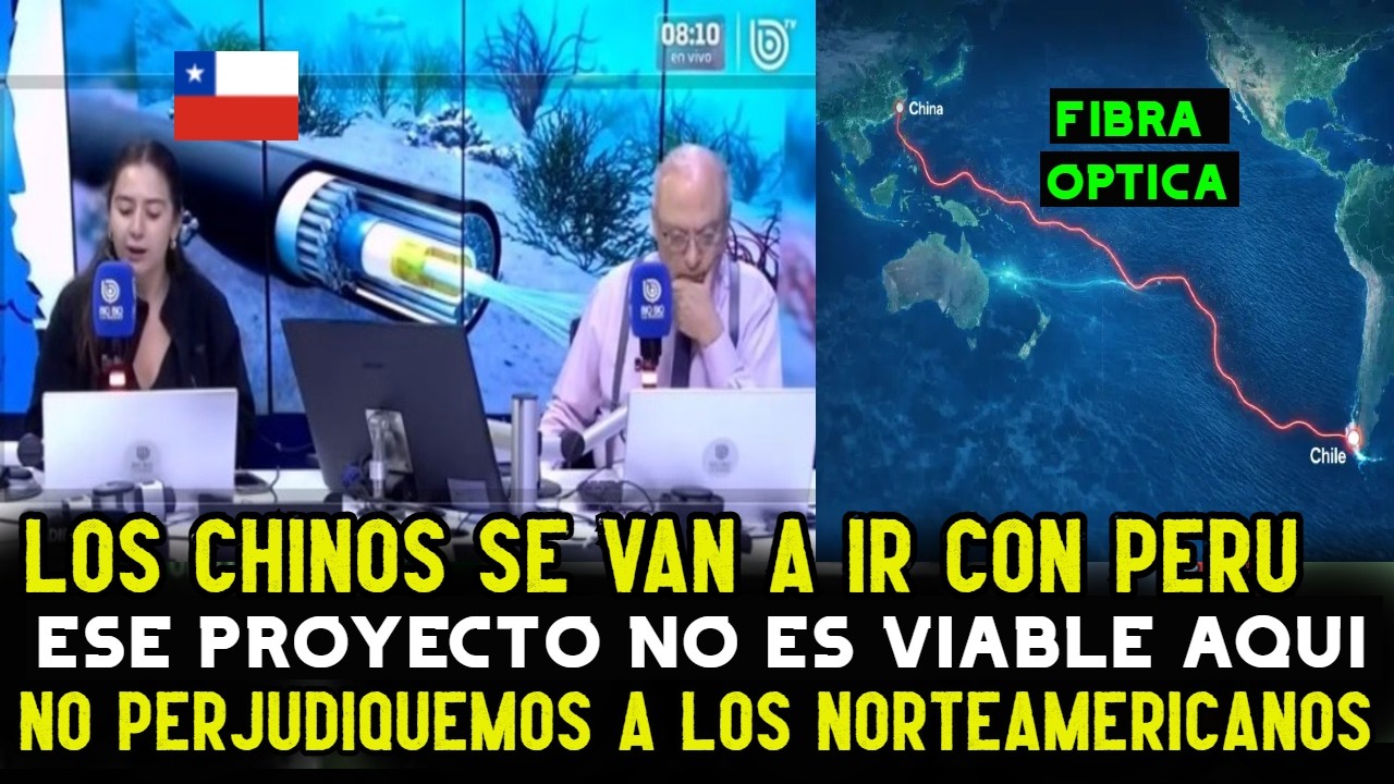 CHILENOS  PREFIEREN que CHINA CONSTRUYA en PERU porque NO quieren perjudicar a ESTADOS UNIDOS