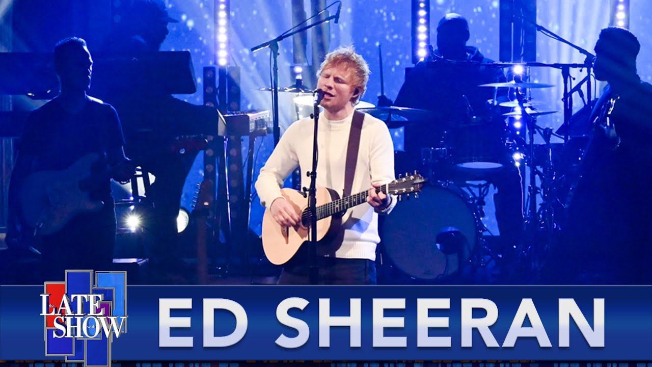 "Celestial" - Ed Sheeran Live on The Late Show "Celestial" - Ed Sheeran Live on The Late Show