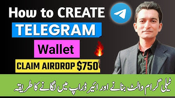 Telegram Wallet | How to Create Telegram Wallet | Telegram Wallet Banane ka Tarika