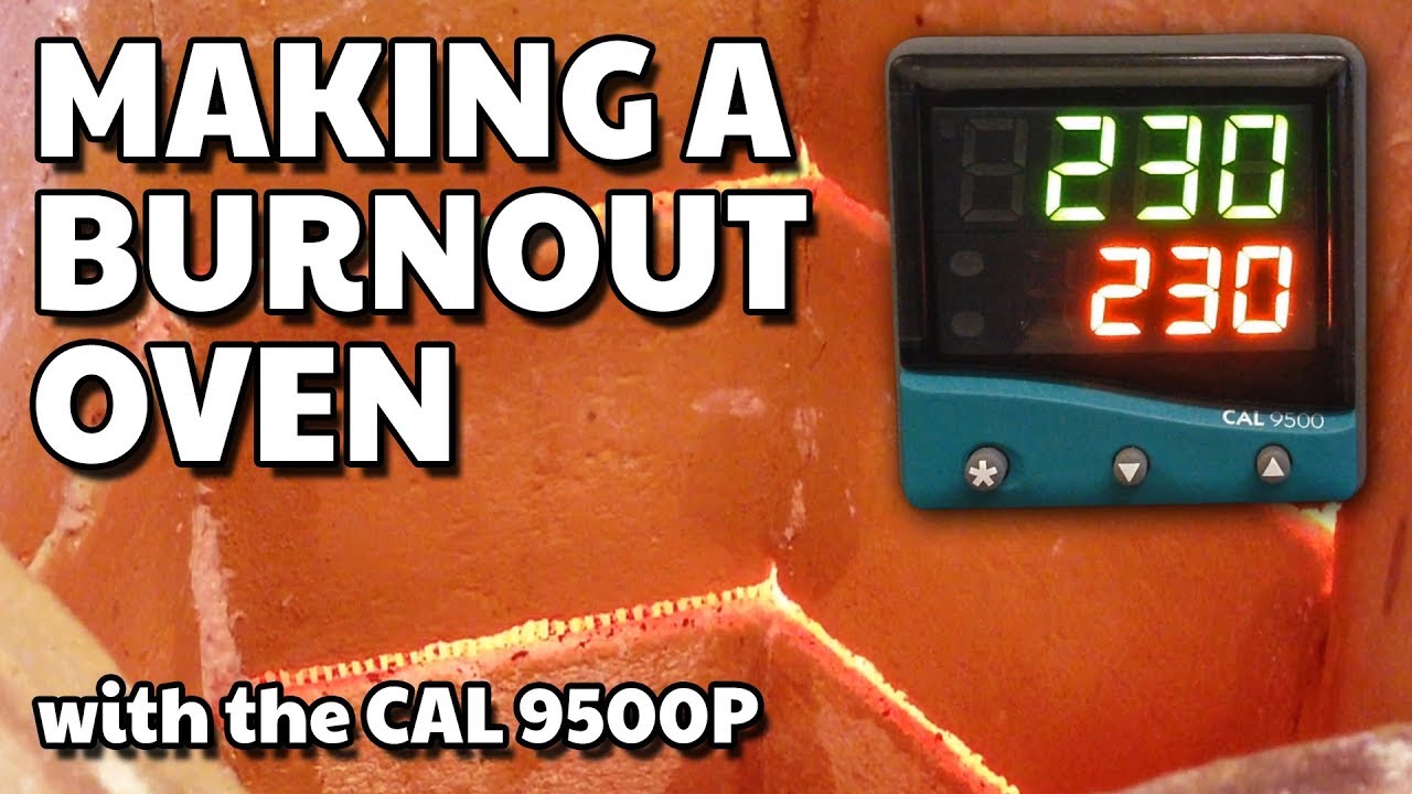 making a burnout oven CAL 9500P Set Up & Programming the Programmable