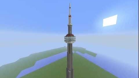 Minecraft CN Tower Build!!