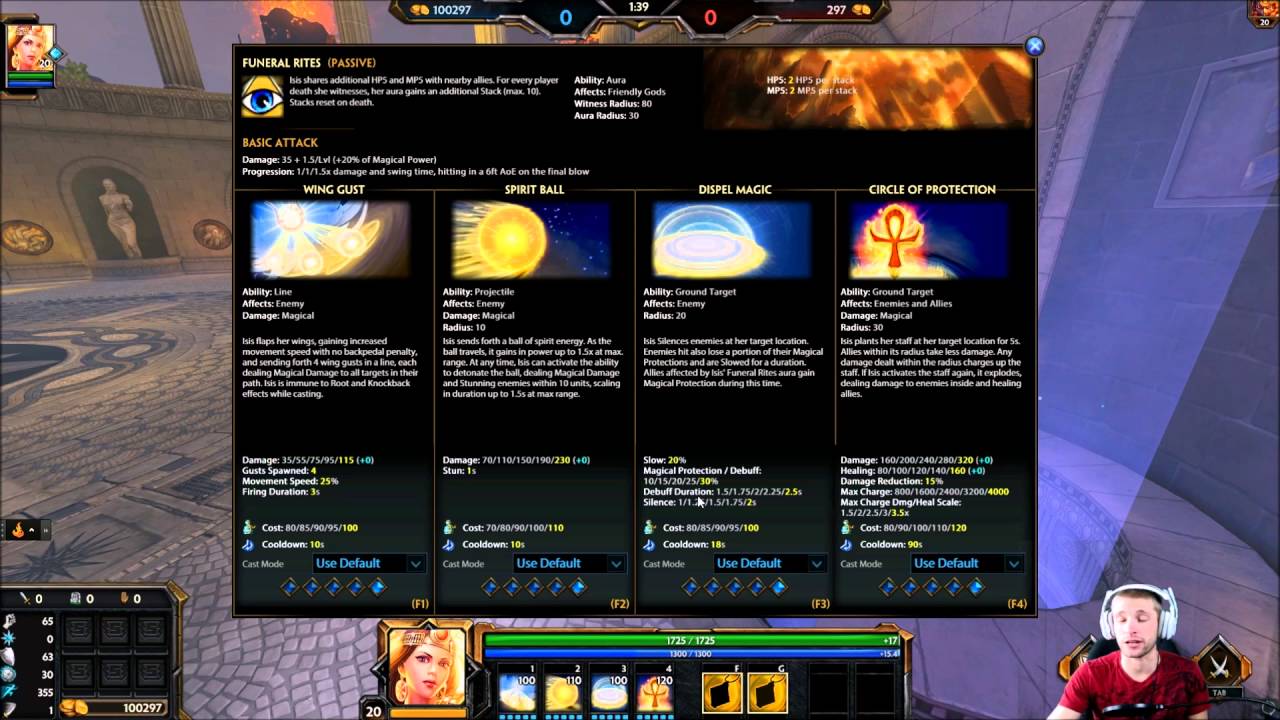 Smite: Season 3 Best Isis Build Video