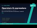 Operators & expressions - Day 3/90 C++ Challenge