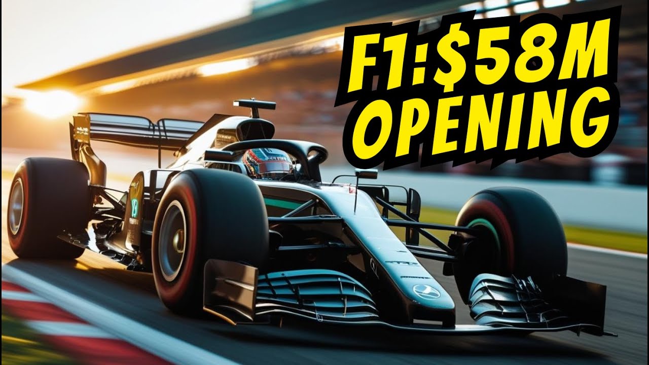 F1 Movie Dominates Box Office: $58 Million Opening Weekend!