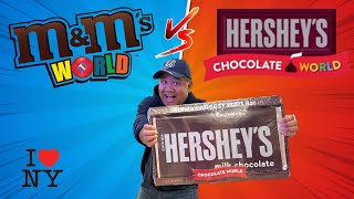 M&M's New York VS Hershey's Chocolate World
