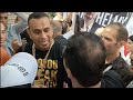مصطفى كامل يعاتب محمود الليثي في انتخابات الموسيقيين مسلمتش عليا والاخير يرد عليا الطلاق ماشوفتك 