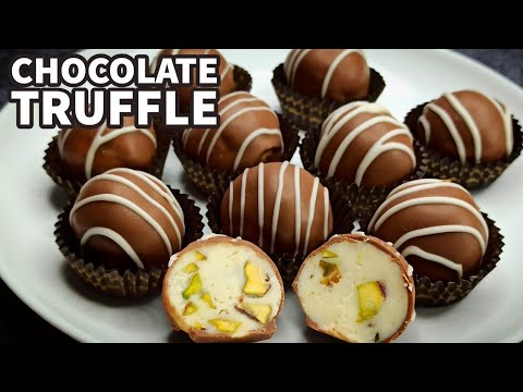 Homemade CHOCOLATE TRUFFLES Recipe  Easy amp Quick  Rakshabandhan Special