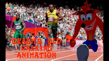 Crash Bandicoot the wrath of cortex Old walk animation