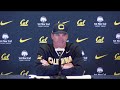 Cal Football: Travers Family Head Football Coach Justin Wilcox Postgame (9.13.25 vs Minnesota)