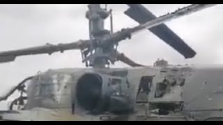 UKRAINE WAR  RUSSIAN HELICOPTER DOWN- RUSSIA UKRAINE || REAL FOOTAGES ATTACK COMPILATION