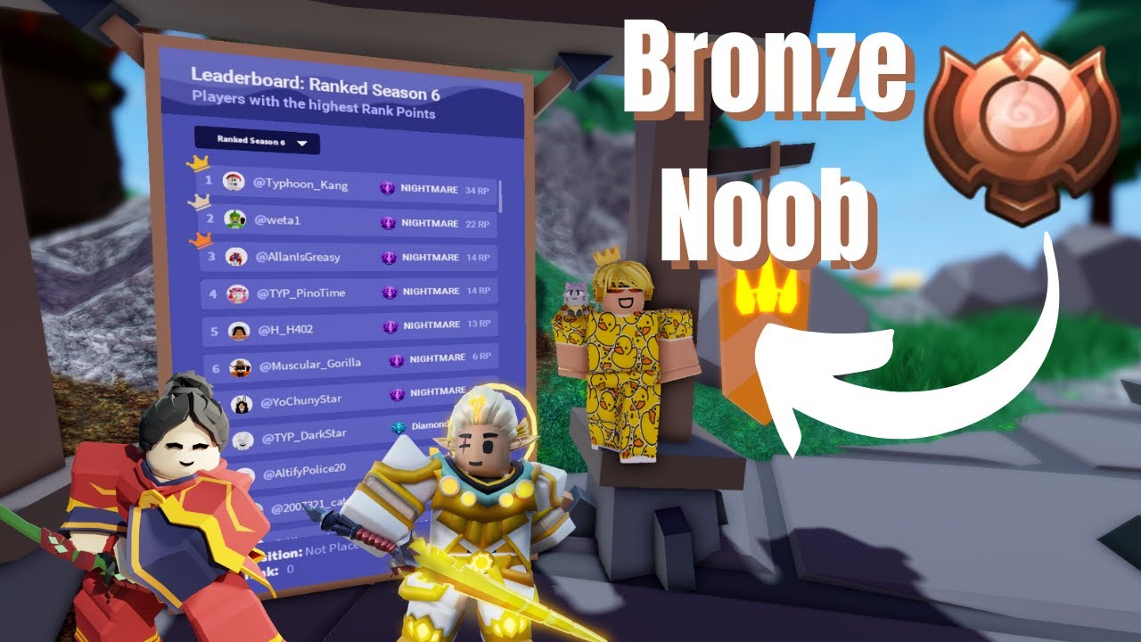 NOOB plays Bedwars RANKED for the first time in six months! - YouTube
