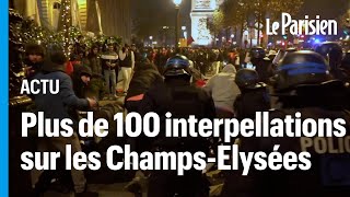 Victoire du Maroc en quarts : au moins 100 interpellations sur les Champs-Élysées