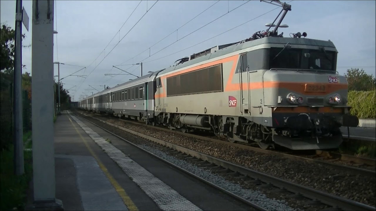 Circulation ferroviaire à Mennessis/trafics in Mennessis