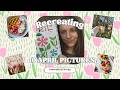 I recreated 10 Pinterest pictures based on the month *April Edition*
