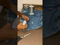 Transformando uma saia BÁSICA! #jeans #diy #tutorial #facavocemesmo #customization
