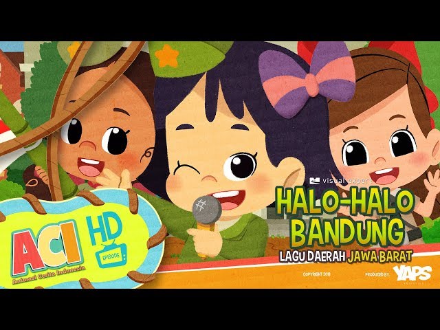 Lagu Nasional Halo-Halo Bandung - Animasi Cerita Indonesia (ACI) class=