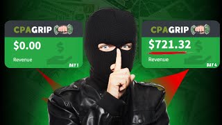 NEW FD CPA Marketing Strategy To Upto +$2,500/WEEK || CPA Marketing Free Traffic Method CPAGRIP