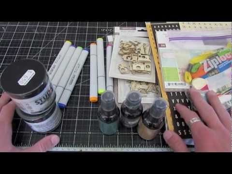 Archivers + CHA Haul scrapbooking tarjetas