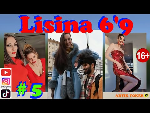 Ekaterina Lisina 6'9(205cm) part 5. Tik Tok ~ @lisina15. TALLEST