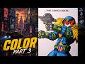 Coloring Judge Dredd (Part 3) | Relaxing Drawing Session