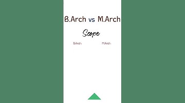 B Arch vs M Arch Which Is Better | B Arch vs M Arch Ka Scope Kitna Hai | Scope After B Arch vs MArch