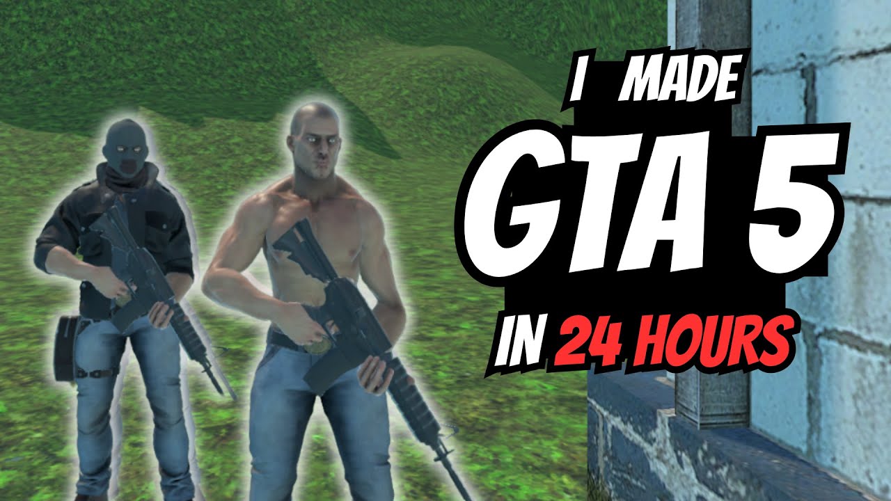 I Tried Making GTA 5 in 24 Hours | Game Dev Challenge (Hindi) - YouTube