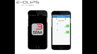 E-Clips - How to make and receive SMS text message with E-Clips Triple Dual SIM active adapter screenshot 1