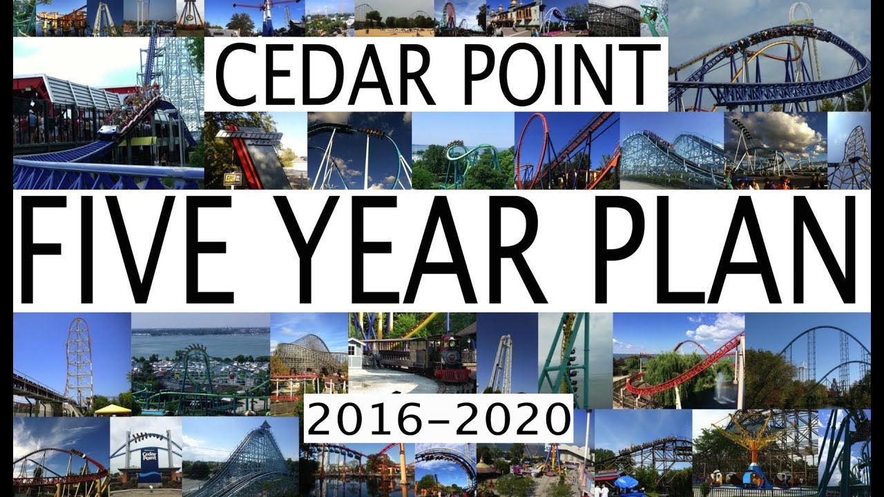Cedar Point 5 Year Plan 2016 - 2020 Future Attractions
