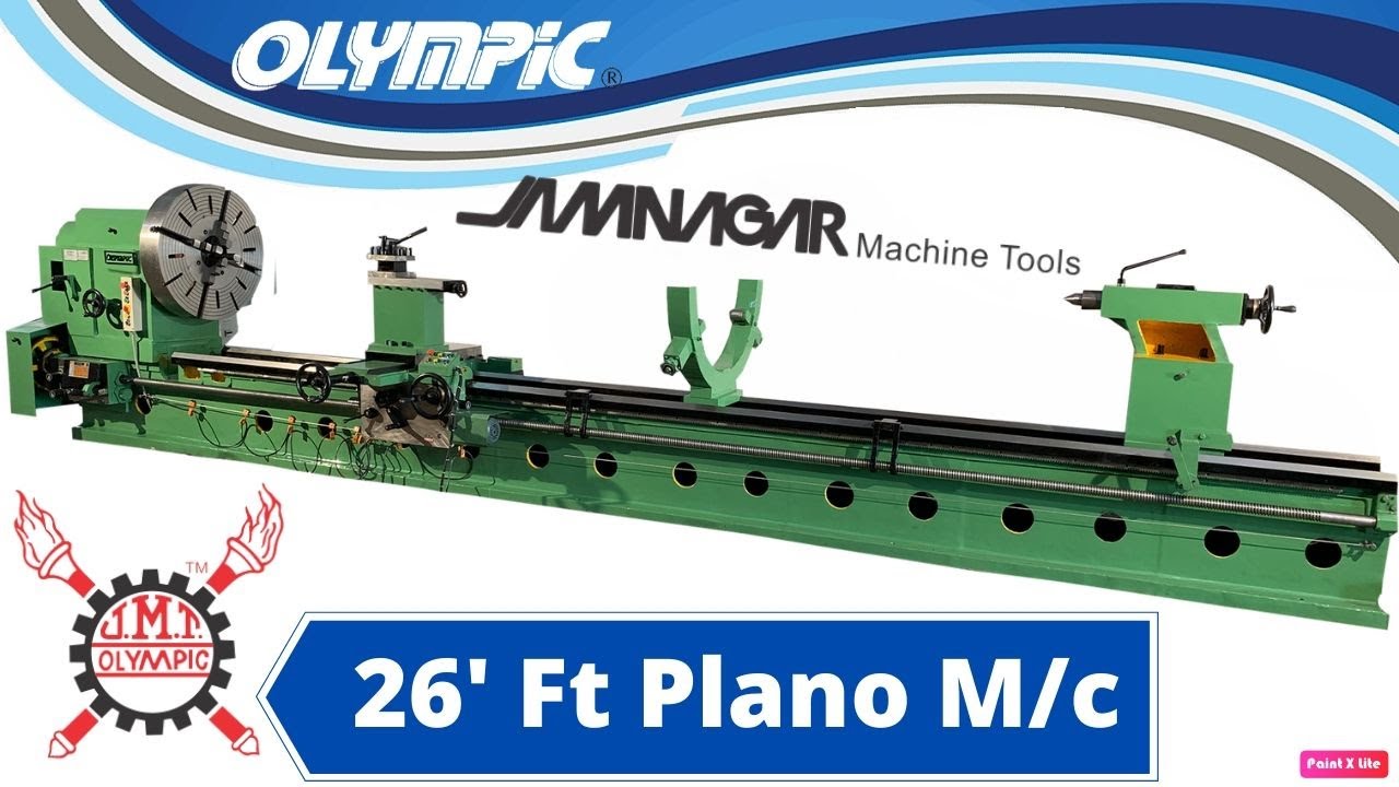 olympic make 26 ft planner type lathe machine