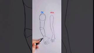 How To Draw An Arm 💪 #Art #Artwork #Draw #Drawing #Sketch #Artist #Paint #Anime #Cartoon