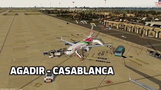 P3Dv5.4 Simulation Flight Gmad-Gmmn Boeing 737 Max 8