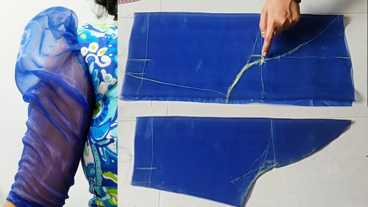 Puffy Sleeves cutting and stitching / Puff sleeves design / simple and