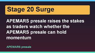 APEMARS presale raises the stakes as traders watch whether the APEMARS presale can hold momentum