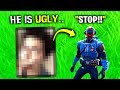 I Made Him Face REVEAL.. (Fortnite)