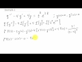 Solving Differential Equations Using LaPlace Transforms Ex. 1