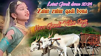 Latest Gondi song 2024 || zalur zulur gadi bona || No copyright || Nirupa Vidyalaya Rui