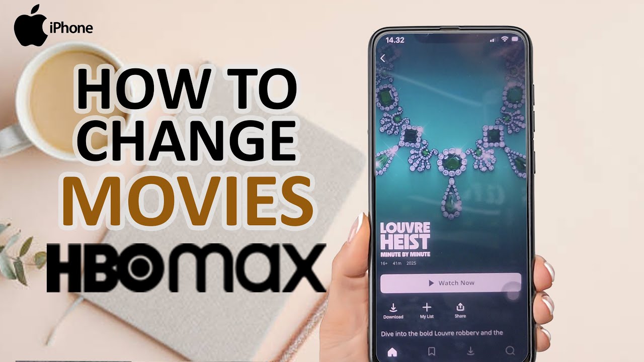 How To Change Movies Or Series Audio In HBO Max On iPhone - YouTube