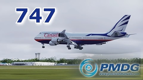 PMDG 747 V3 LANDING P3D {HD}