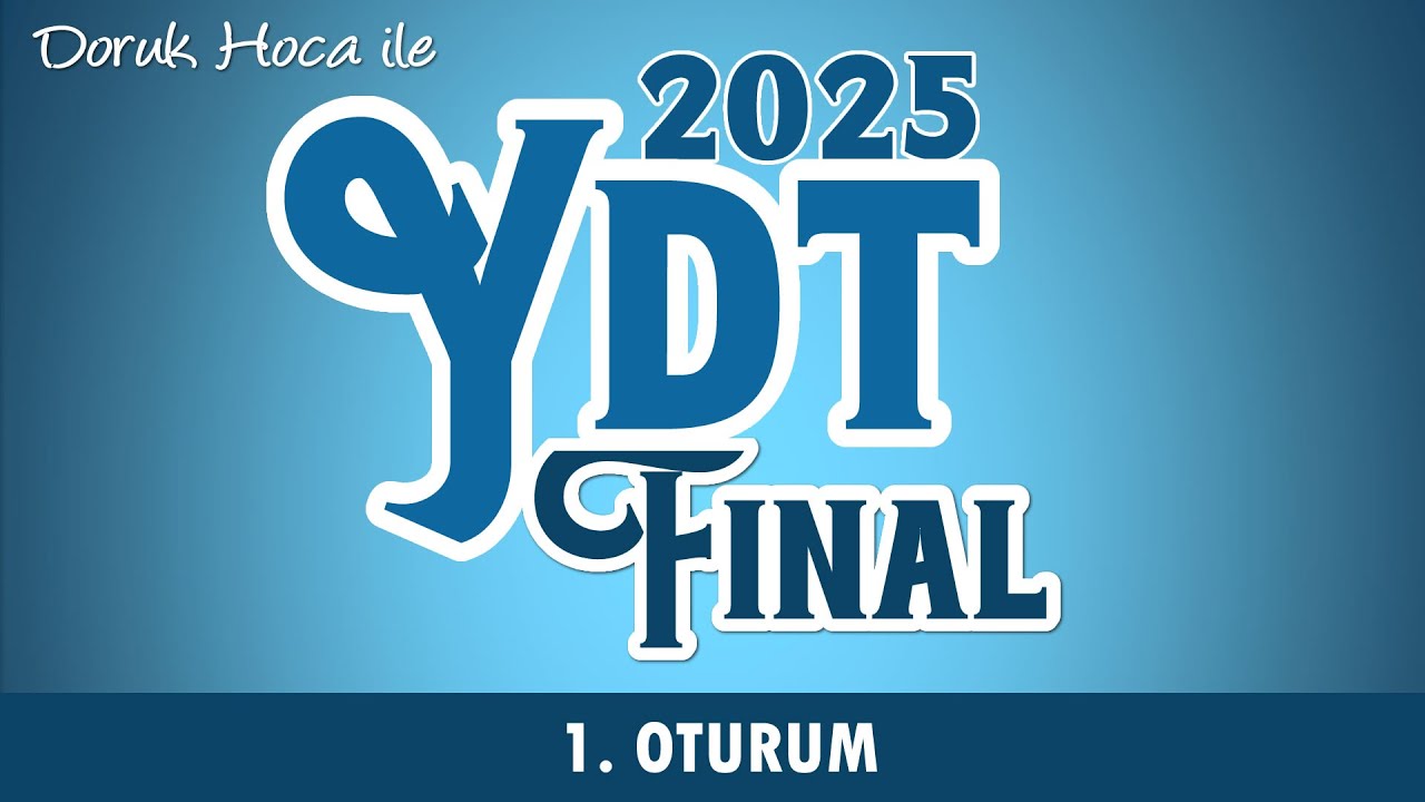 🔥 Y D T  2 0 2 5  -  E L  F I N A L ! (1) 🔥 2025 YDT FİNAL KAMPI 1. OTURUM 🔥 #ydt #yksdil #ingilizce