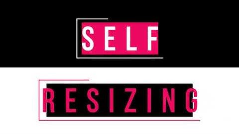 Self Resizing Titles - After Effects Template