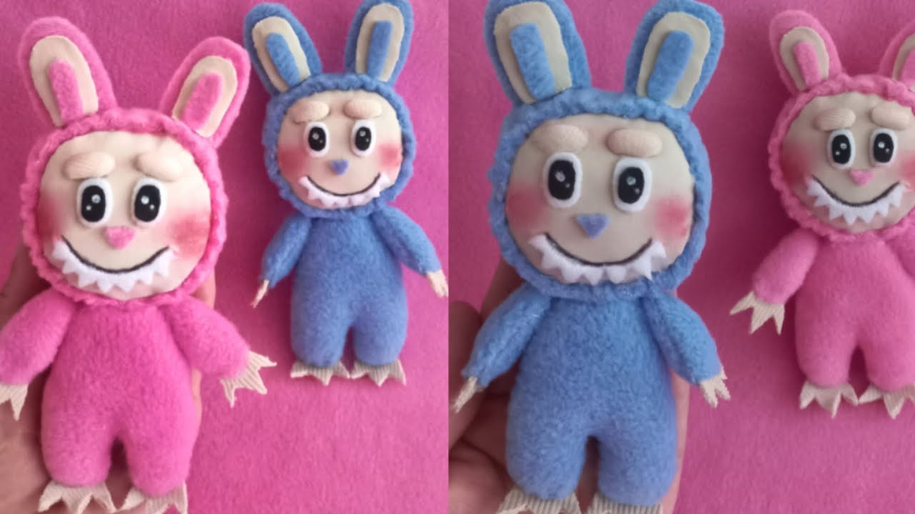 Make a simple and beautiful labobo with scraps of fabric. - YouTube