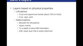 Chapter 5 Part 2 Earths Interior   Earth Science PHYS 102