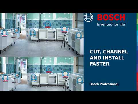 Faster Installations for Electricians with Bosch Professional Accessories Three Performance Class