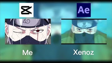 My Capcut vs Xenoz After Effect [AMV/EDIT] (i tried) // Kakashi Edit // First Woe
