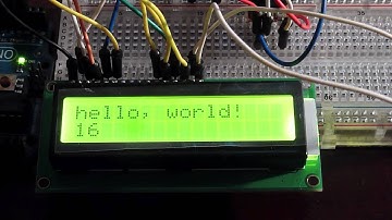 LCD + Arduino (Liquid Cristal Display)