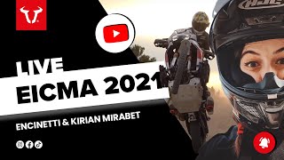 Encinetti & Kirian Mirabet de la mano de SW-MOTECH ???? Directo desde EICMA 2021