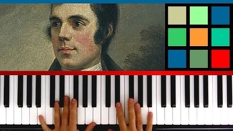How To Play "Auld Lang Syne" Piano Tutorial / Sheet Music