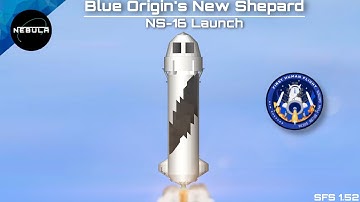 Blue Origin’s New Shepard launch | in Space Flight Simulator | SFS 1.52