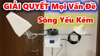 GIẢI QUYẾT Mọi Vấn Đề Sóng Yếu Kém Hiện Nay, MÁY KÍCH SÓNG RẺ Chỉ Cần Cắm Điện Là Sử Dụng Được Luôn